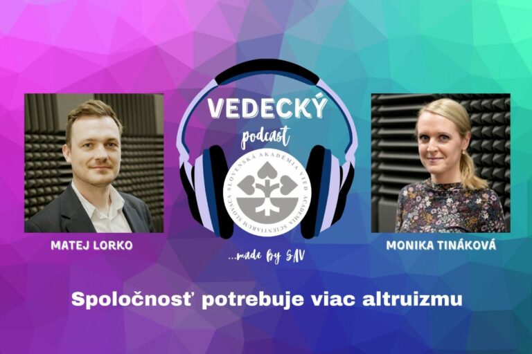 #91 Matej Lorko • Spoločnosť potrebuje viac altruizmu